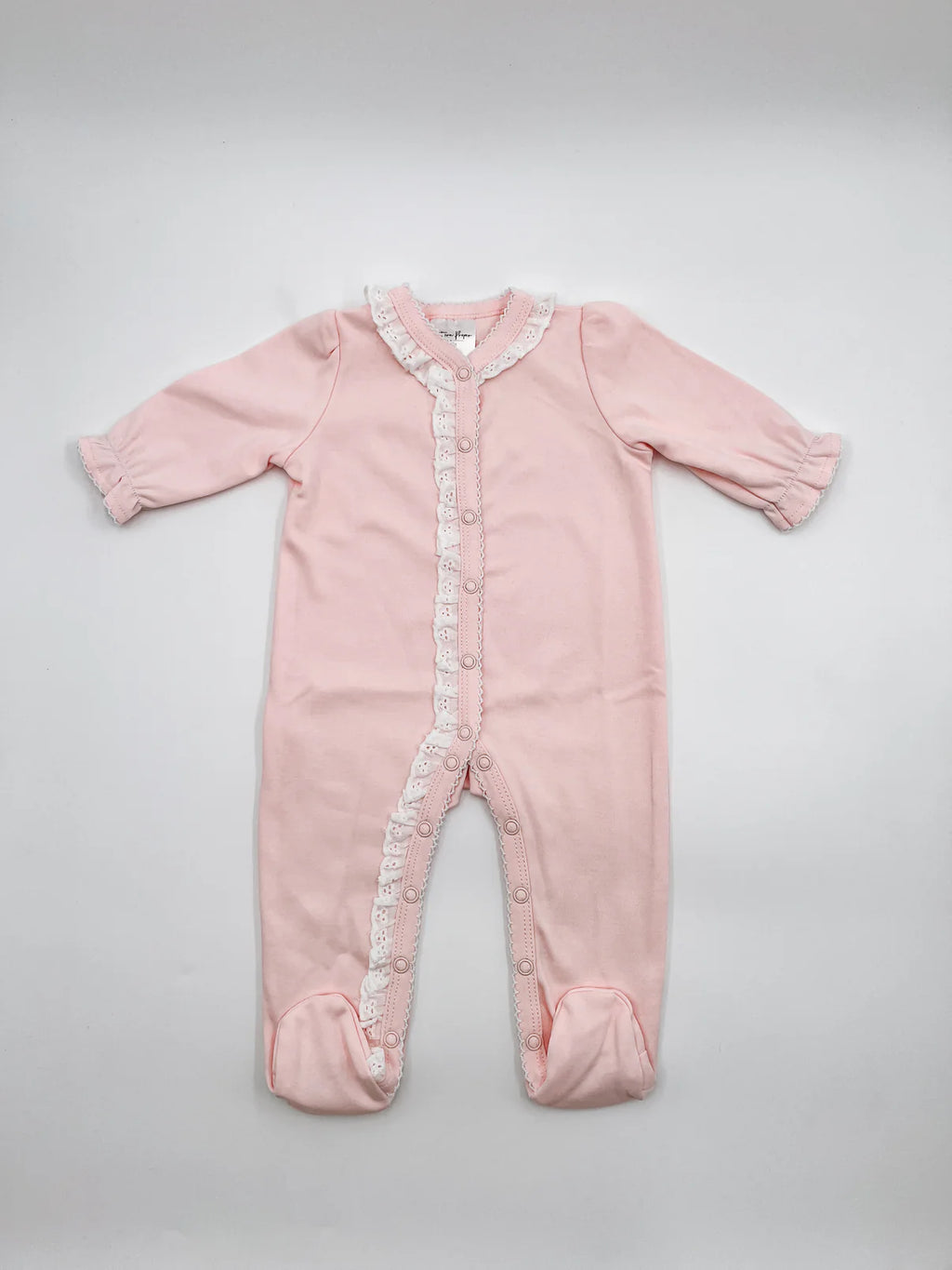 Eyelet Trim Custom Footie