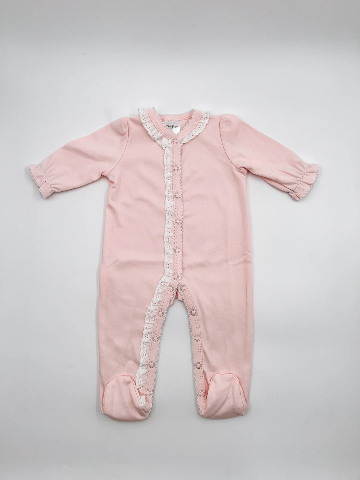 Eyelet Trim Custom Footie