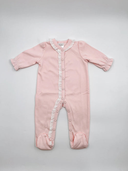 Eyelet Trim Custom Footie